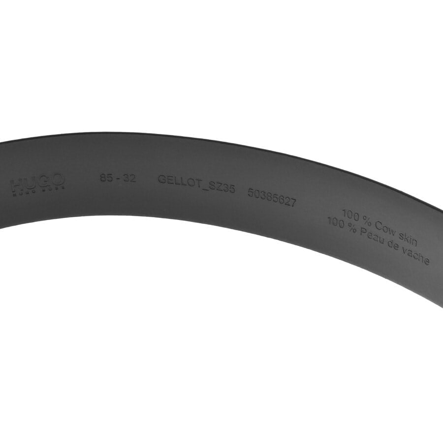 HUGO Gellot Leather Belt Black
